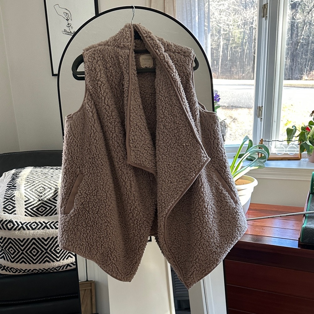 Women's Plush Tan Teddy Jacket